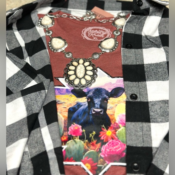 In The Clouds Flannel Shirt - Picture 5 of 6